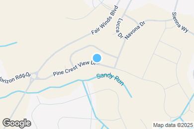 Map image of the property - 169 Pine Crest View Dr