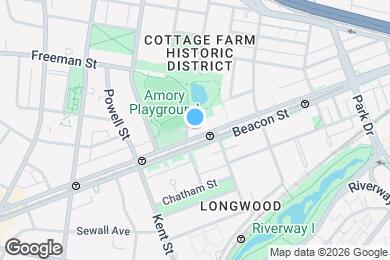Map image of the property - 1120 Beacon St