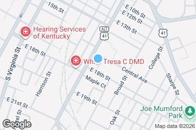 Map image of the property - 1712 Walnut St