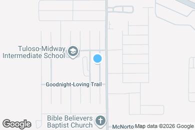 Map image of the property - 1901 Spanish Trail