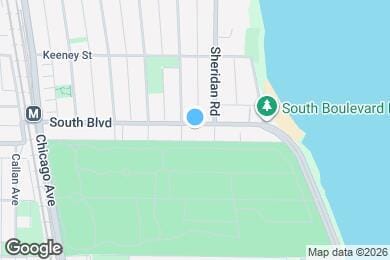 Map image of the property - 114 South Blvd