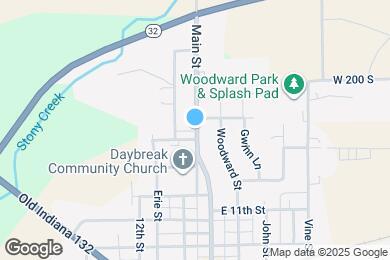 Map image of the property - 1417 N Main St