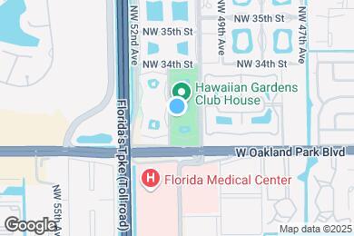 Map image of the property - 5031 W Oakland Park Blvd