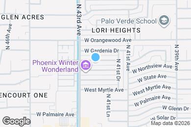 Map image of the property - 4213 W Northview Ave