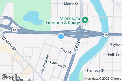 Map image of the property - Cove Apartments