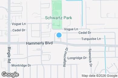 Map image of the property - 2107 Restridge Dr