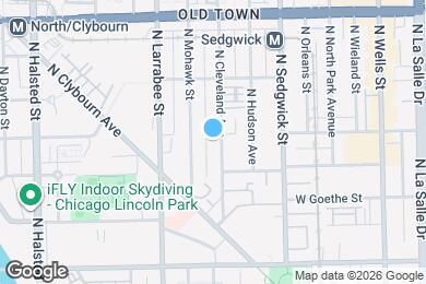 Map image of the property - 1356 N Cleveland Ave