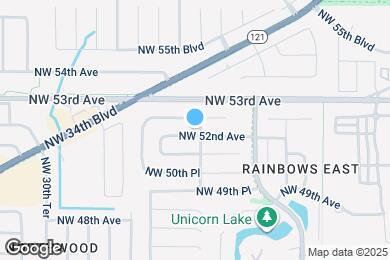 Map image of the property - 2616 NW 52nd Ave