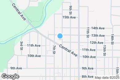 Map image of the property - 1248 8th St