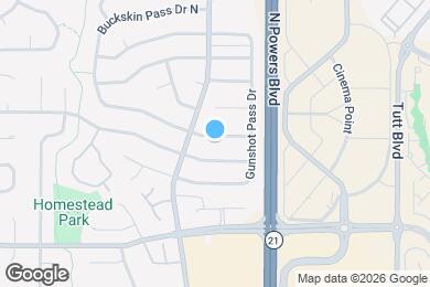 Map image of the property - 5665 S Buckskin Pass Dr
