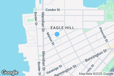 Map image of the property - 62 Eutaw St