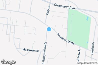 Map image of the property - 807 E Happy Hollow Dr