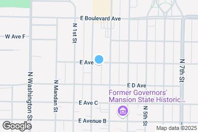 Map image of the property - 205 E Avenue E