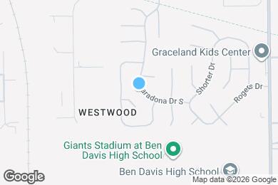 Map image of the property - 7733 Maradona Dr S