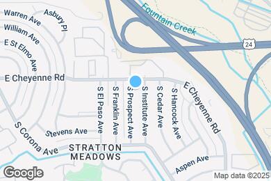 Map image of the property - 1905 S Prospect Ave