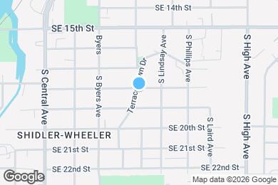 Map image of the property - 1900 Terrace Lawn Dr