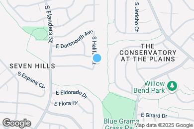 Map image of the property - 3178 S Halifax St