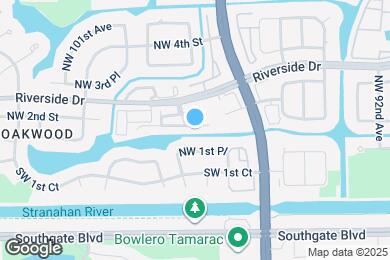 Map image of the property - 9724 NW 1st Manor