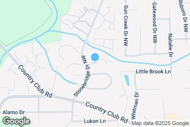 Map image of the property - 507 Rock Cliff Ct