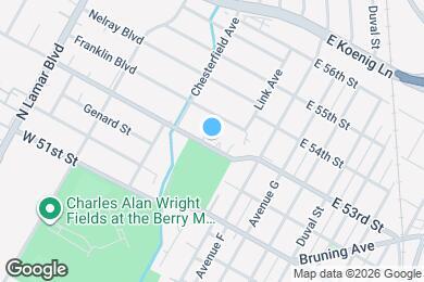 Map image of the property - 112 W North Loop Blvd