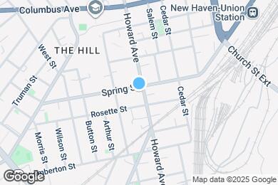 Map image of the property - 470 Howard Ave