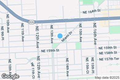 Map image of the property - 16030 Miami Dr