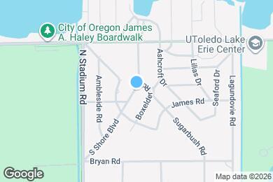 Map image of the property - 1860 S Shore Blvd