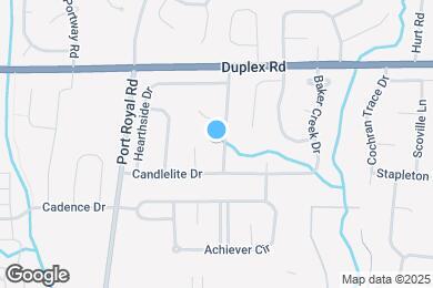 Map image of the property - 2837 Candlewicke Dr