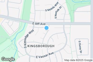 Map image of the property - 2421 S Lewiston St
