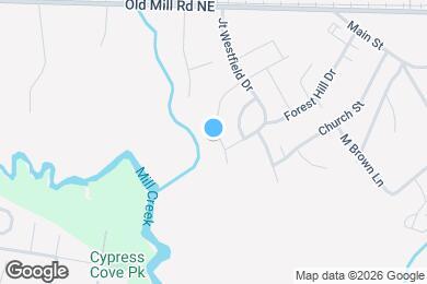 Map image of the property - 1401 John Swann St