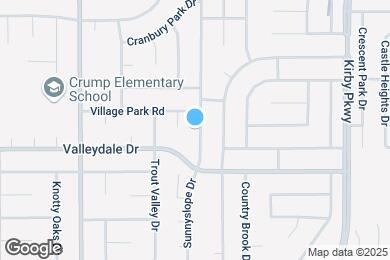 Map image of the property - 4433 Sunnyslope Dr