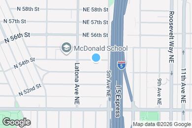 Map image of the property - 337 NE 54th St
