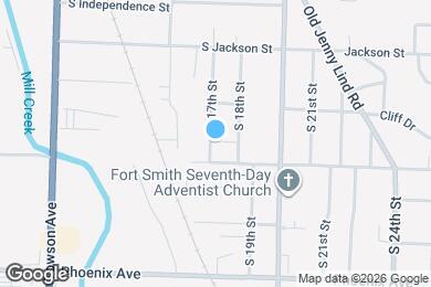 Map image of the property - 4205 S 17th St