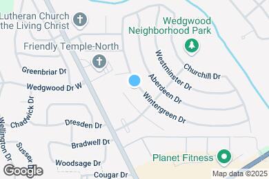Map image of the property - 2881 Wintergreen Dr