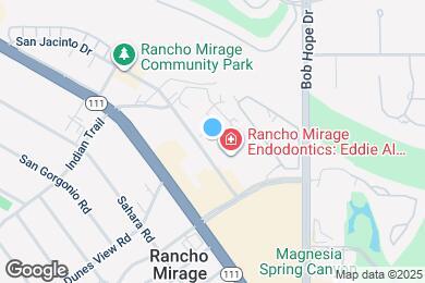 Map image of the property - 71760 San Jacinto Dr