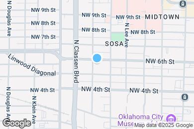 Map image of the property - 824 NW 6th St