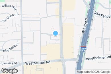 Map image of the property - 2120 Post Oak Blvd