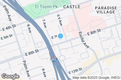 Map image of the property - Talas Apartments