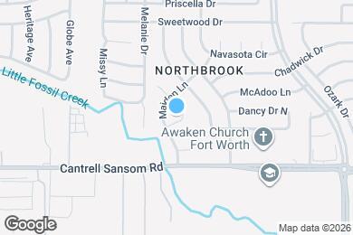 Map image of the property - 2309 Tallowood Ct