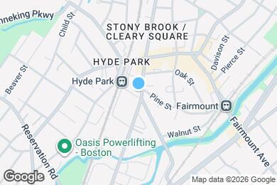 Map image of the property - 1305 Hyde Park Ave