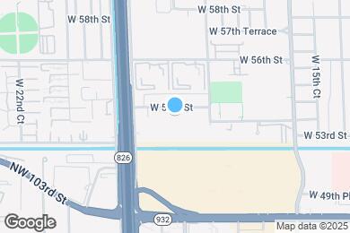 Map image of the property - 1900 W 54th St