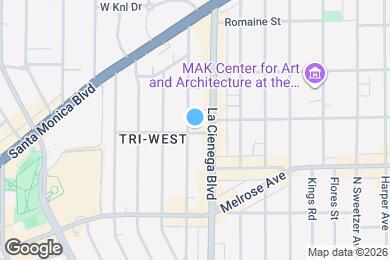 Map image of the property - 802 N West Knoll Dr
