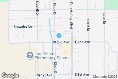 Map image of the property - 175 W 2nd Ave