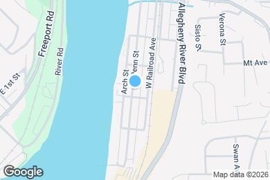 Map image of the property - 309 Penn St