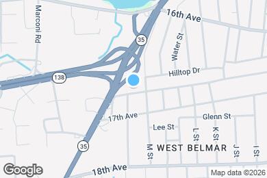 Map image of the property - 1210 Curtis Ave