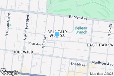 Map image of the property - 1980 Jefferson Ave