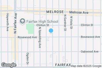 Map image of the property - 511 N Curson Ave