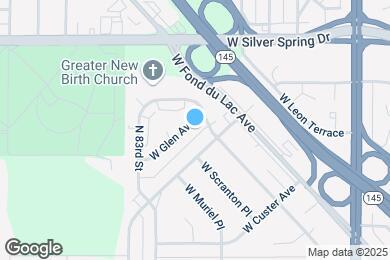 Map image of the property - 8121 W Glen Ave