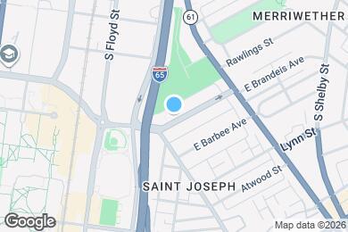 Map image of the property - 423 E Brandeis Ave