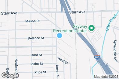 Map image of the property - 2118 Delence St